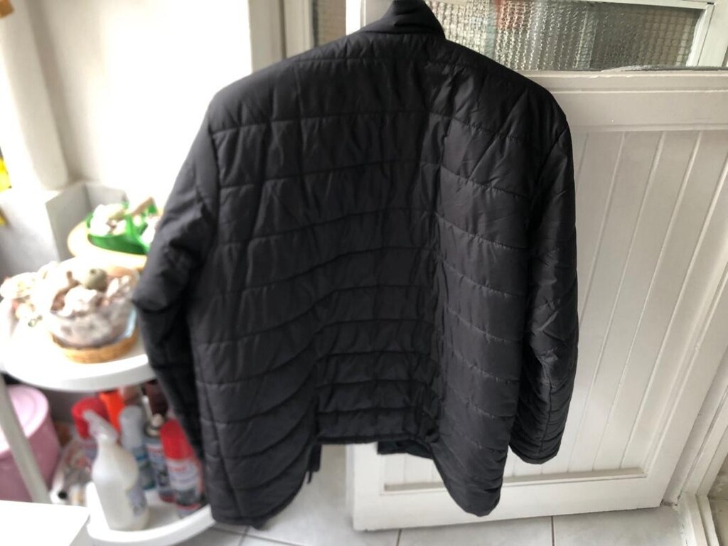 Quechua siyah şişme mont-siyah-2XL - 2