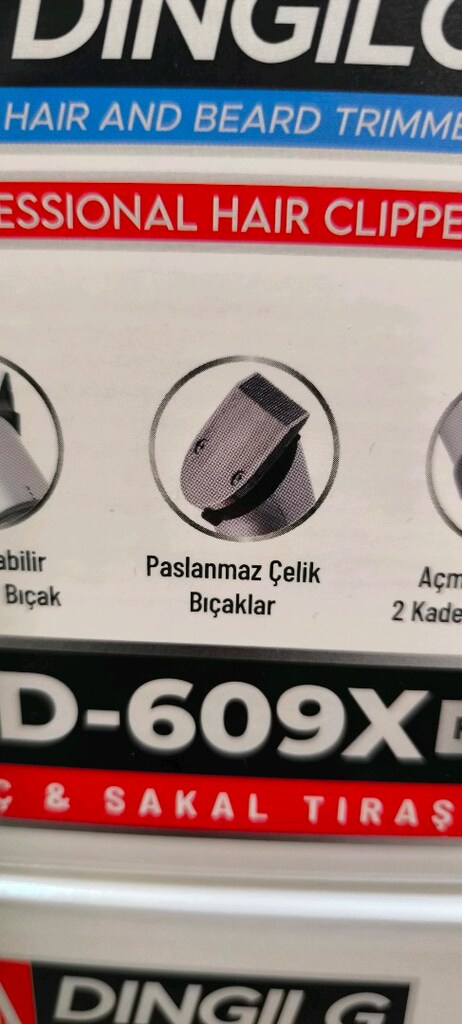 süper saç sakal tıraş Makinesi - 5