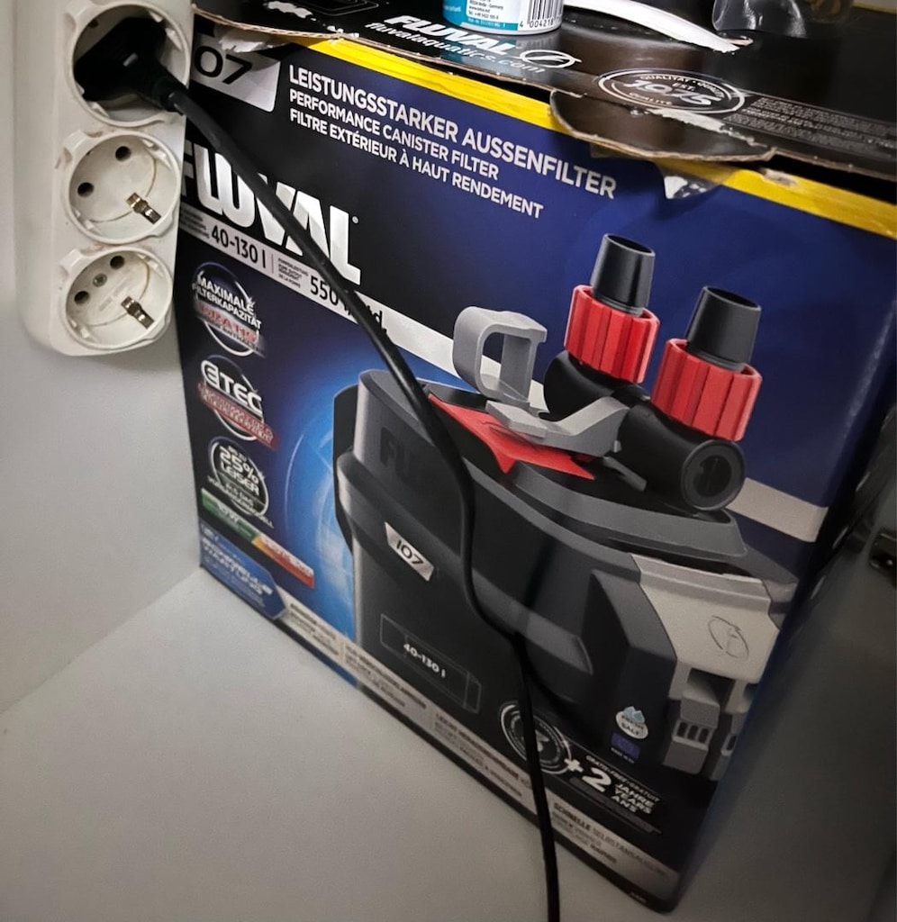 SIFIR FLUVAL 107 DİŞ FİLİTRE-200L AKVARYUMA KADAR-KOMPLE SET - 5