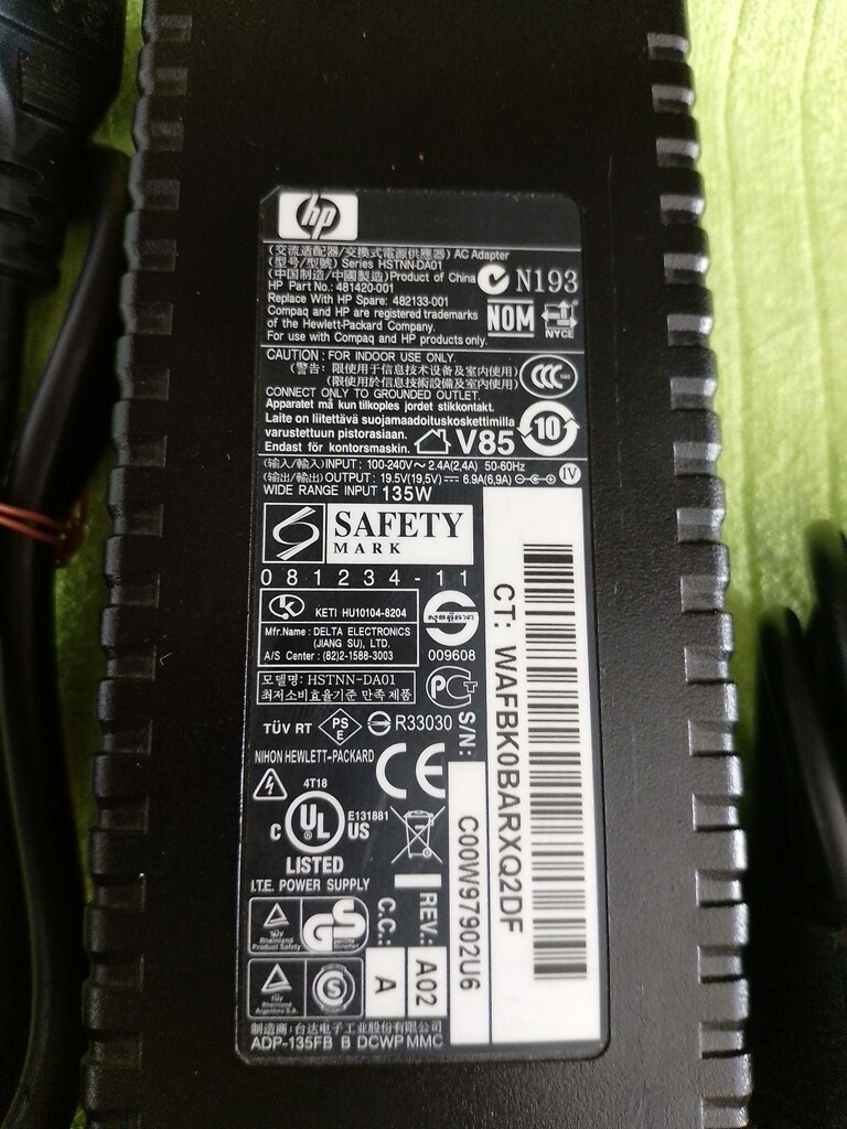 10230 19.5V 6.9A 135W HP ORJİNAL KALIN 7.4x5.0mm İĞNE UC 3500 TL. - 4