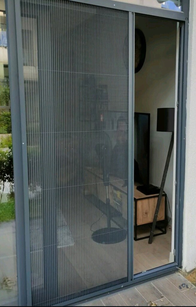 SİNEKLİX Akordeon Sürgülü Kapı Sinekliği | Özel Ölçü | Montajsız - 13
