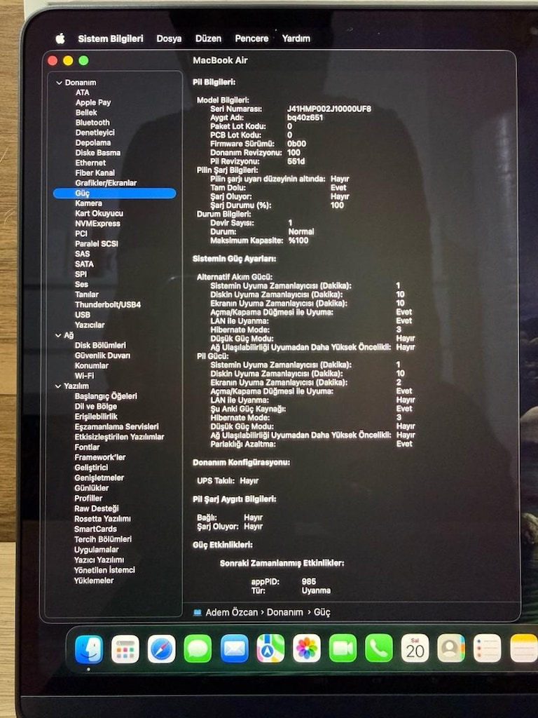 MacBook Air / M5 / 13 inç / 24 GB Ram / 1 TB Ssd - 3