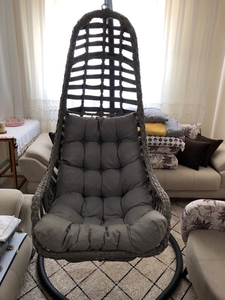 rattan teklı salıncak - 2