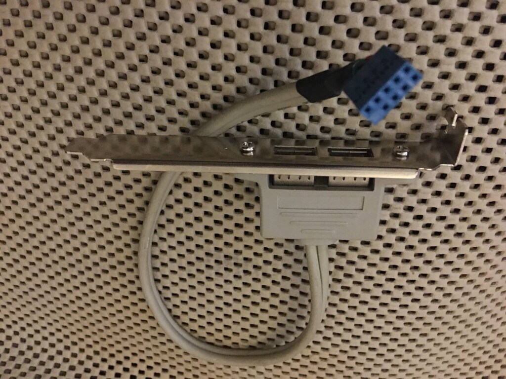 2 PORT USB 2.0 PCI ANAKART 9 PİN KASA İÇİ KABLO HUB ÇOKLAYICI - 4