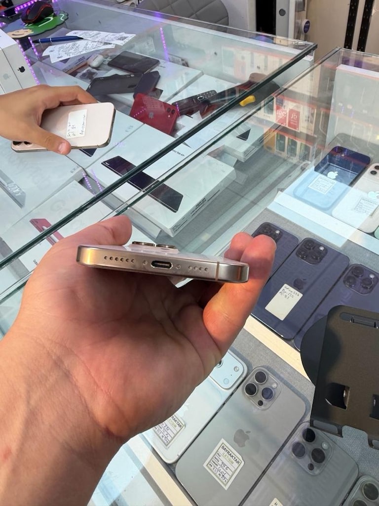 İPhone 16 Pro Max NOKTA HATASIZ pil durumu 90 256 GB HAFIZA IKI AY KUL - 5