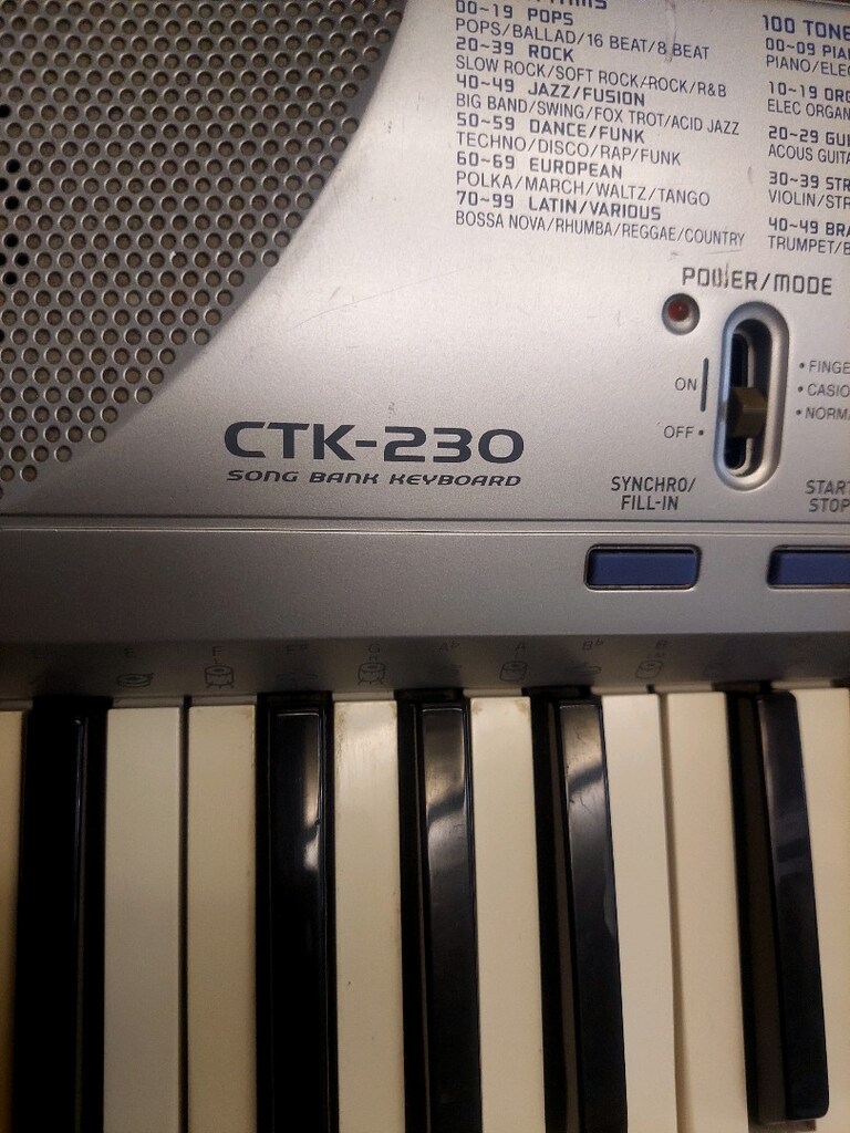 CASİO CTK 230 ORG - 6