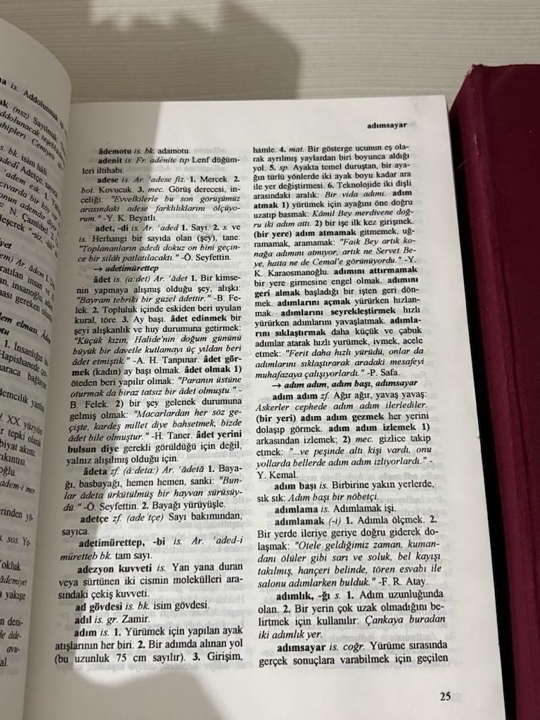 KALIN TÜRKÇE SÖZLÜK - 6