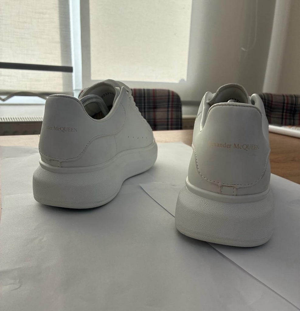 Alexander McQueen Beyaz Oversized Sneaker 42 Numara – Temiz - 3