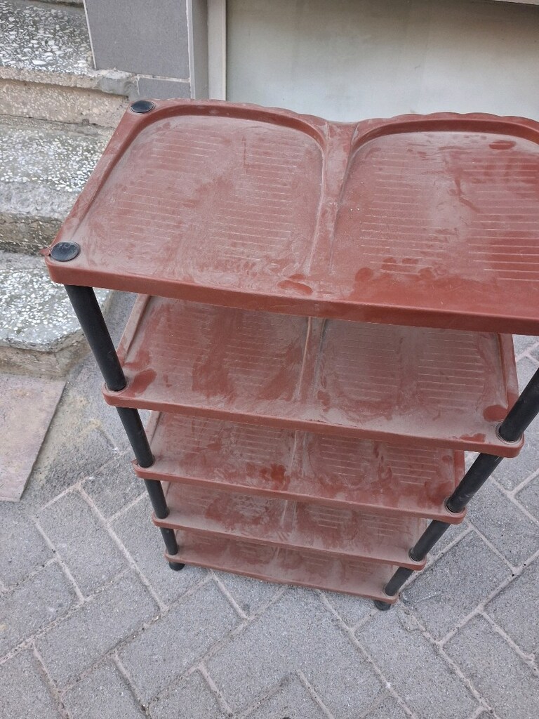 5 katlı ayakkabılık sadece tozlu - 2