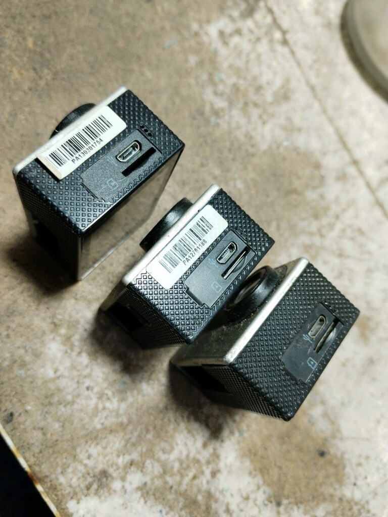 PİRANHA-1101-1102-1103 MARKA VE MODEL NUMARALI 3 ADET AKSİYON KAMERASI - 7