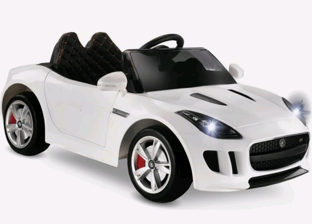 Babyhope 442 Cougar Akülü Araba 12v Uzaktan Kumandalı Beyaz - 7