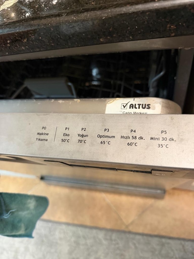 Altus AL 445 NSX 2024 Bulaşık Makinası - 3