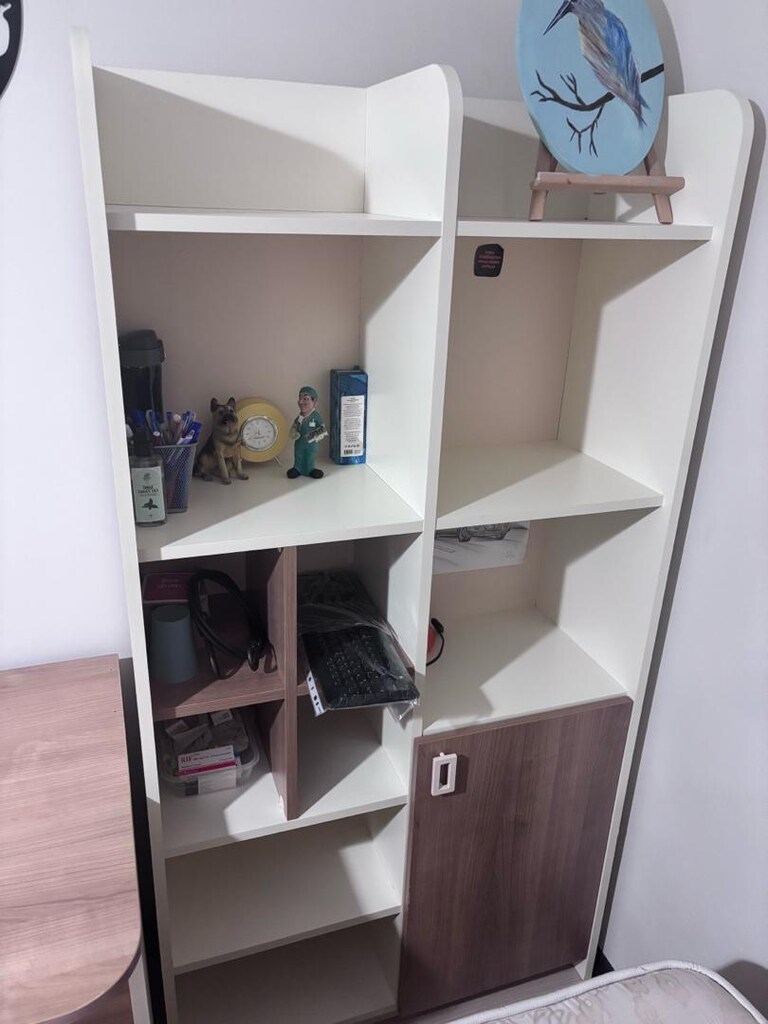 çalışma masası + kitaplık - 4