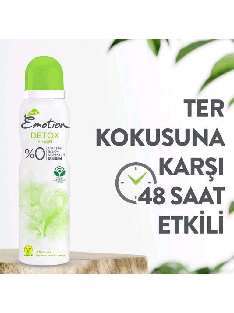 EMOTİON DETOX FRESH KADIN DEODORANT - 3