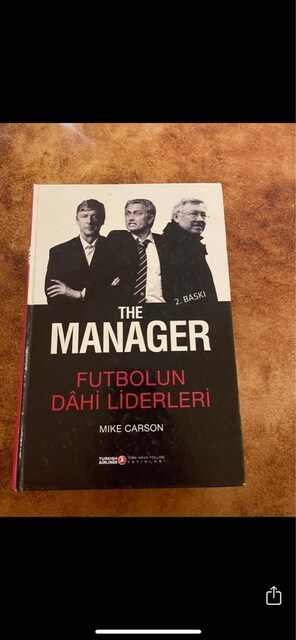 the manager futbol kitabı