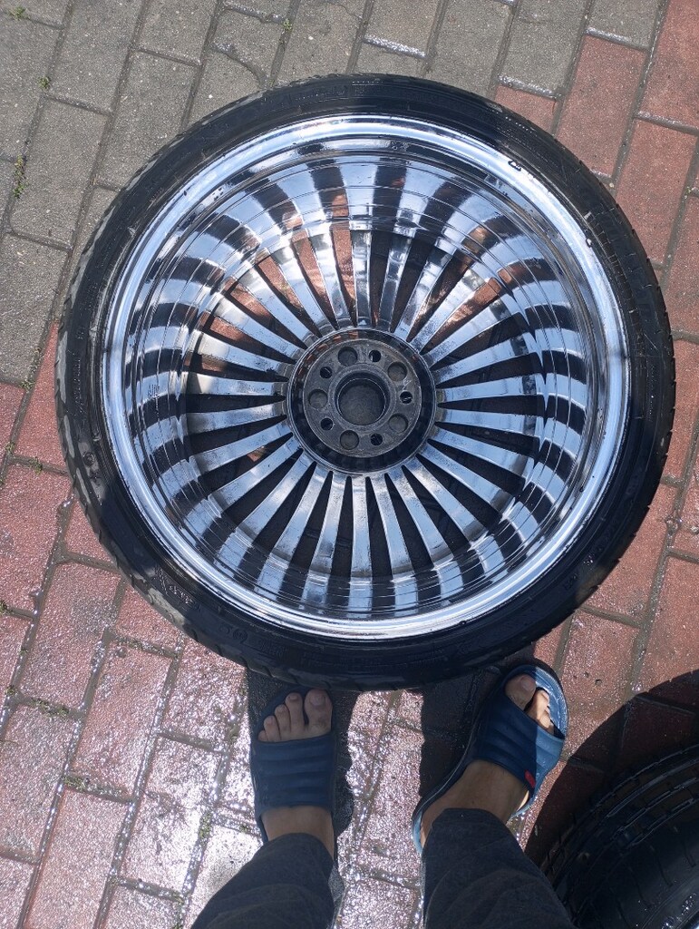 maybach krom jant lastik 245 35 20 275 35 20 ciddi alıcılar - 6