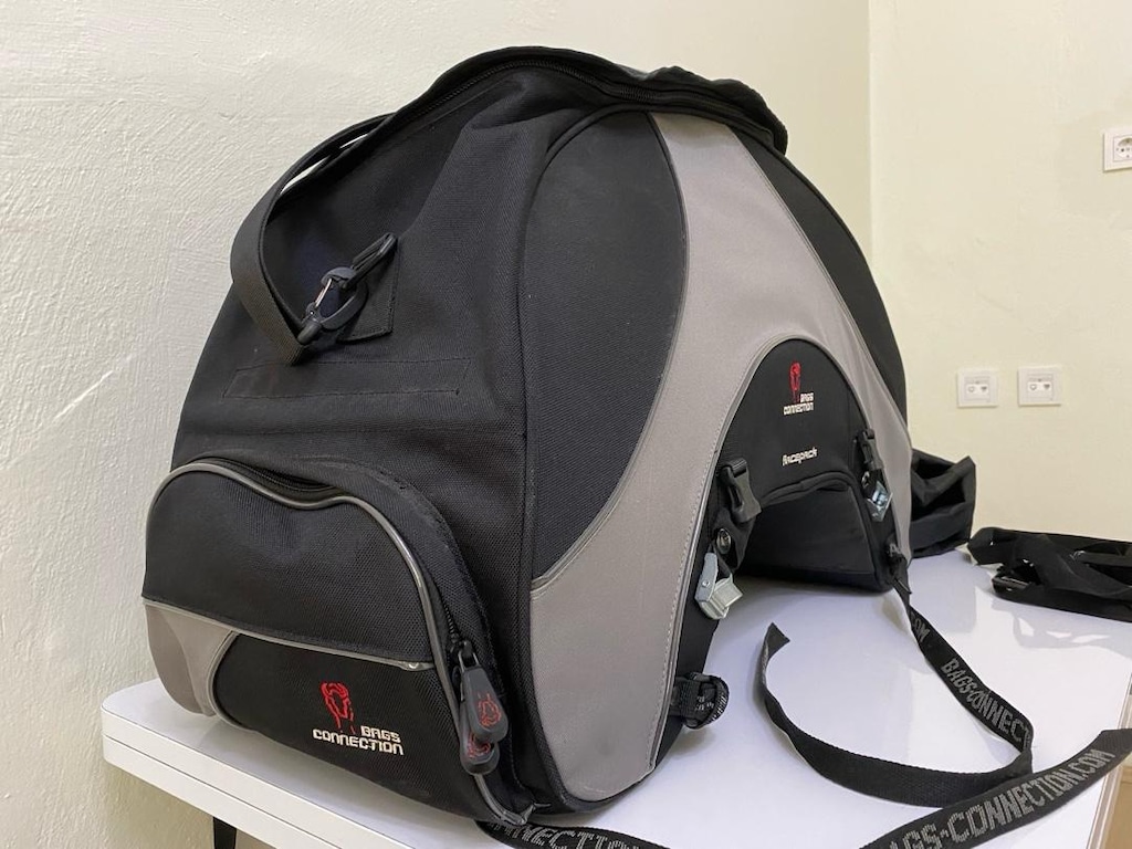 SW-Motech EVO Racepack arka çanta - 50-65 l Siyah/Gr