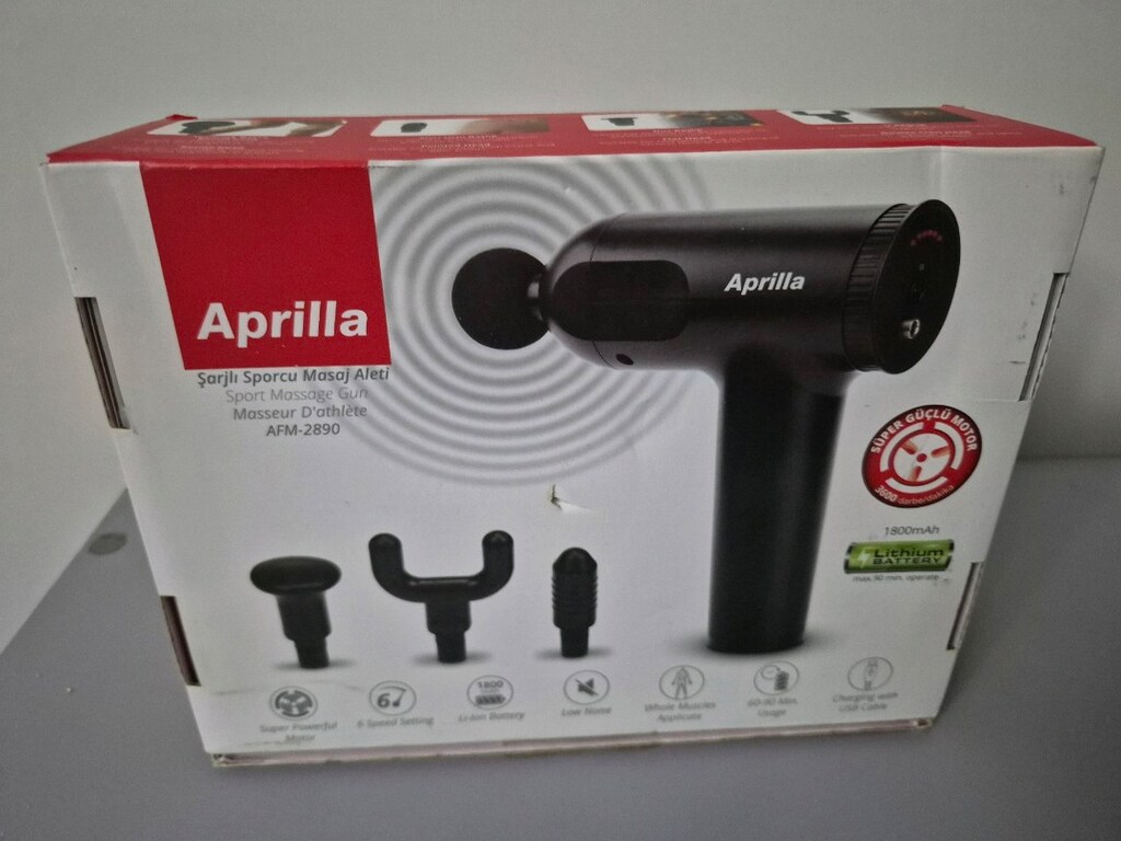 Aprilla Sporcu Başlıklı Masaj Aleti - 7
