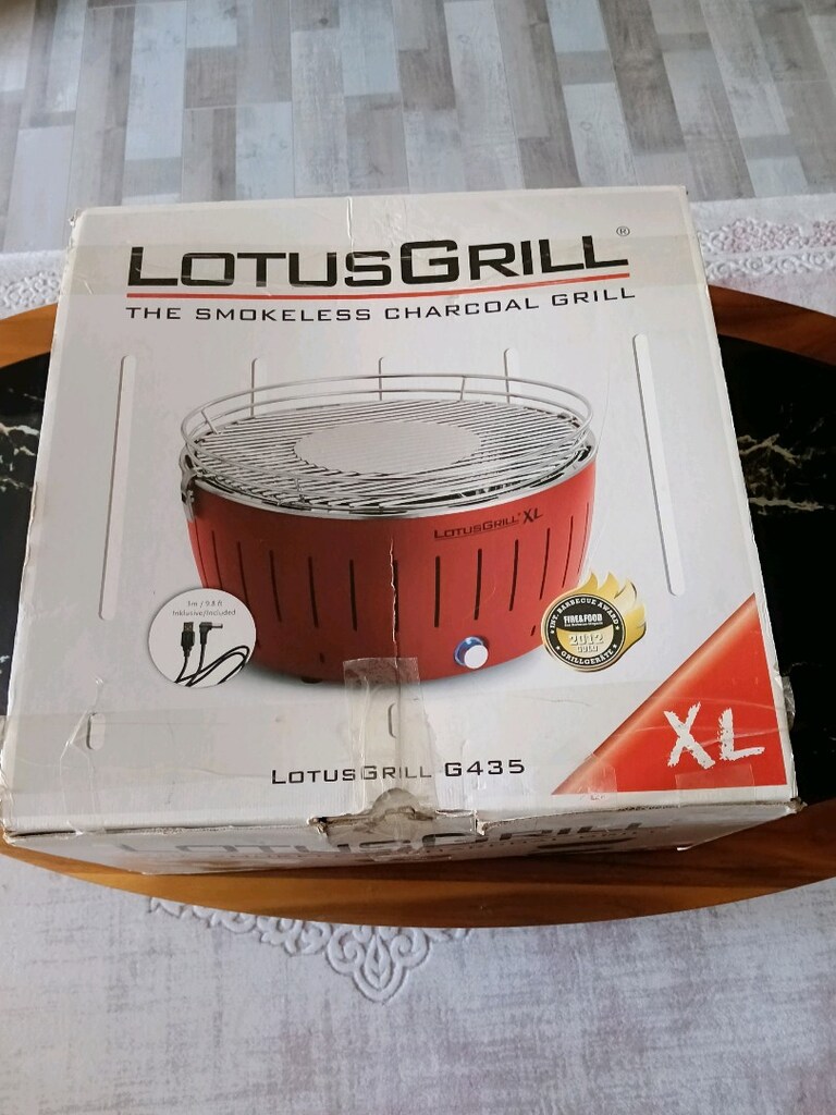 DUMANSIZ sıfır XL lotus grill Mangal - 2