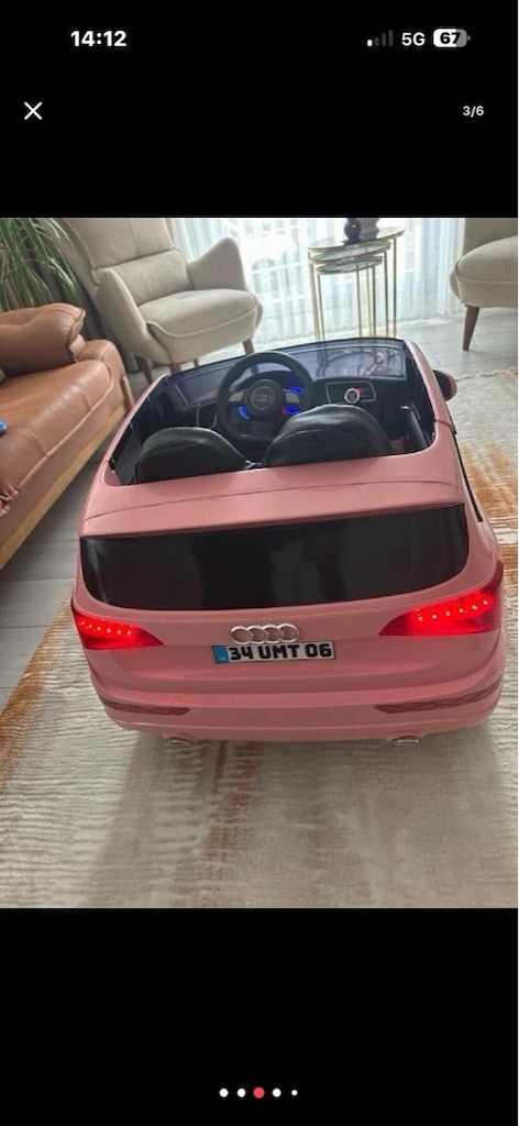 AKÜLÜ ARABA 12 V ÇOK TEMİZ - 3