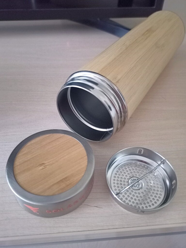 Bambu kaplama 450 ml termos SIFIR - 2