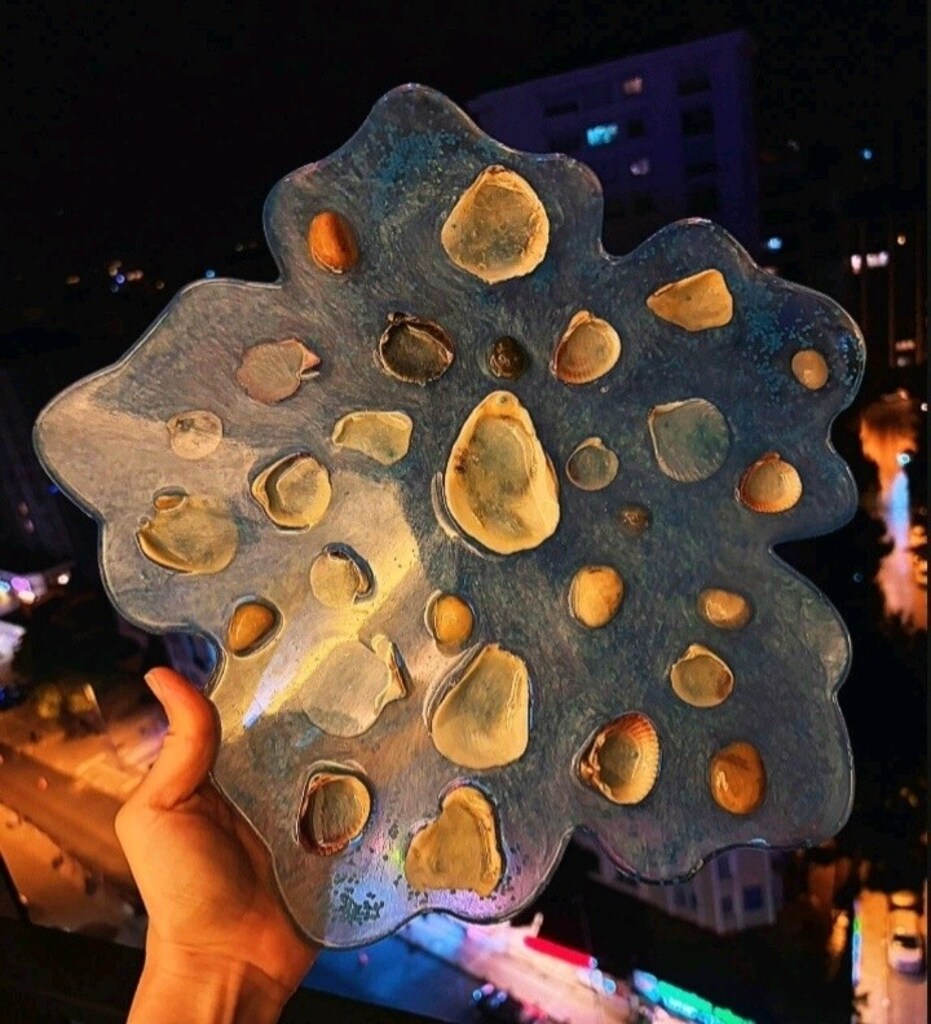 Dekoratif Deniz Kabuklu Duvar Aksesuar - 8