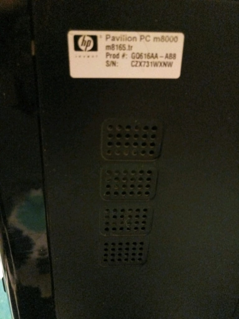 HP Pavilion Media Center PC M8000 - 3