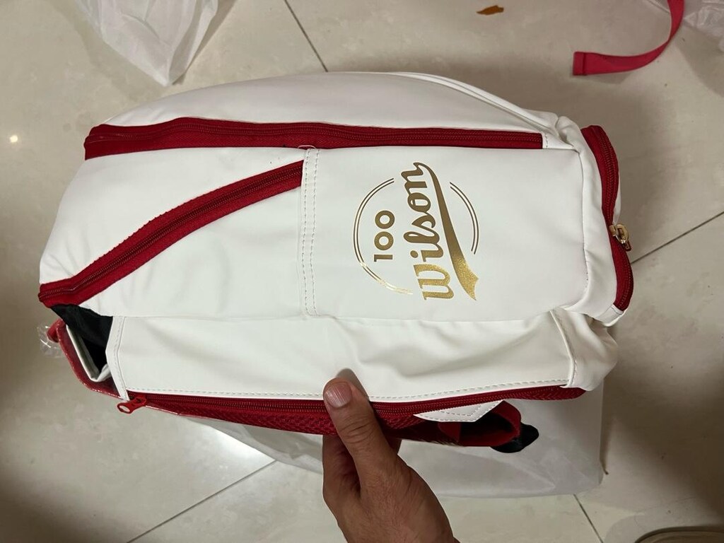 wilson özel 100yıl seri tenis ve padel çantasi - 8