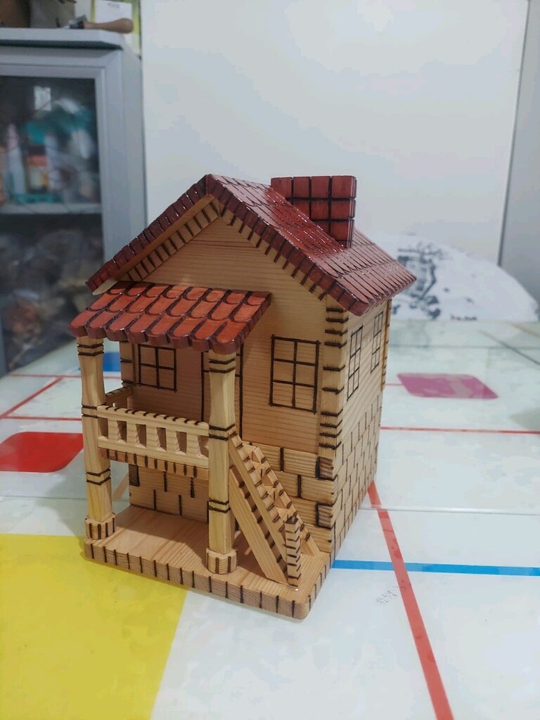 Nayla seranderevi ahşap kumbara - 2