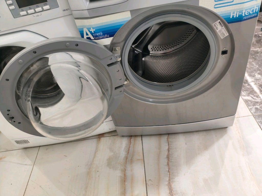 Beko gri 8 kg 1000 devir çok temiz çamaşır makinesi - 3