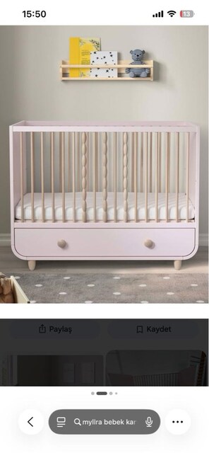 ikea myllra beşik