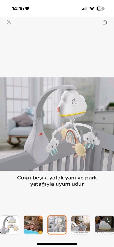 Fisher-price Mutlu Gökyüzü Dönence - 3