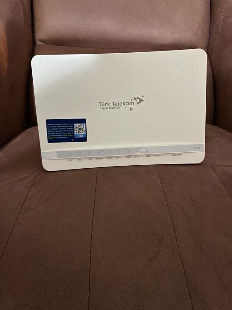 TÜRK TELEKOM FİBER İNTERNET MODEM - 3