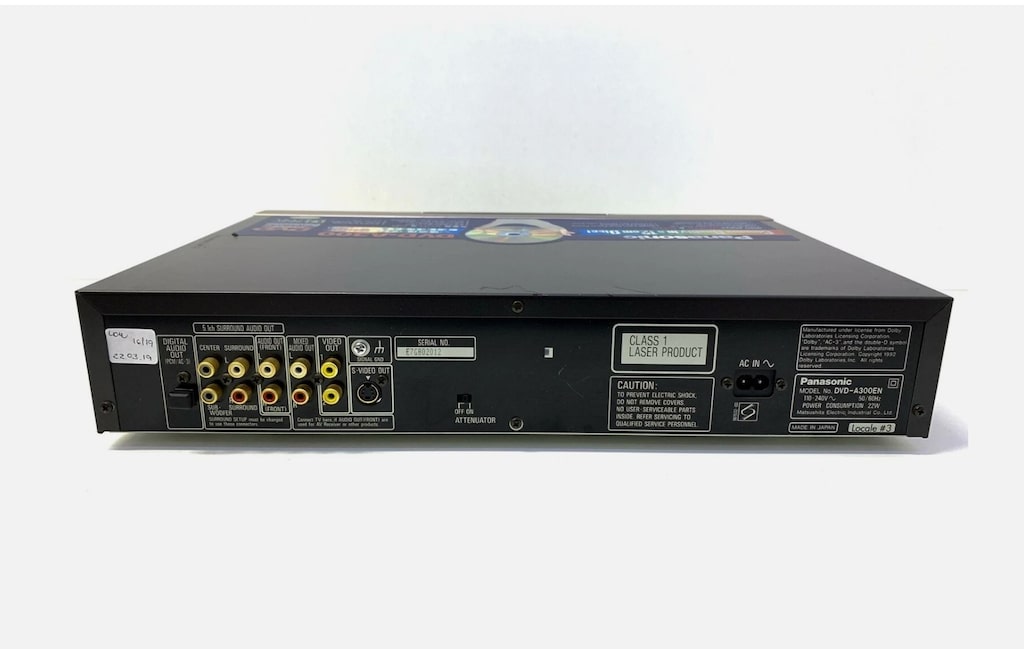 PANASONIC DVD-A300 AA Class - 3