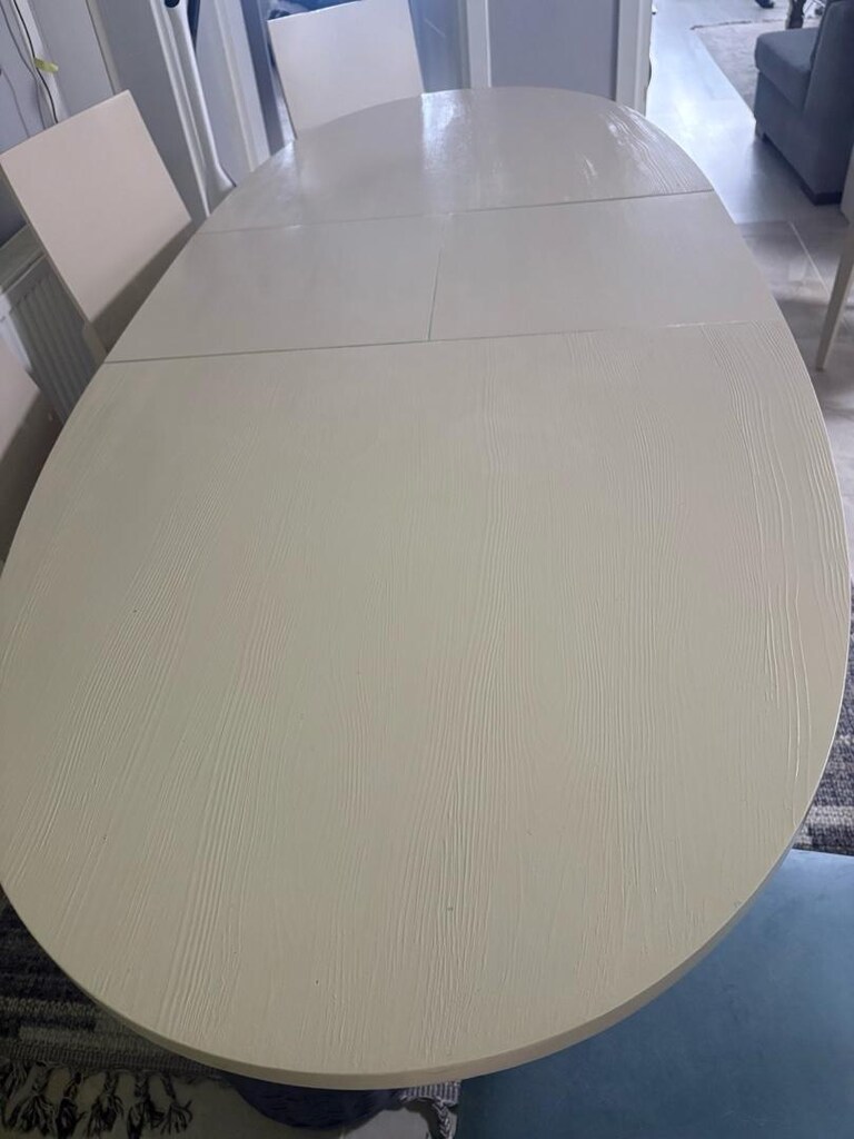 oval yemek masası - 9