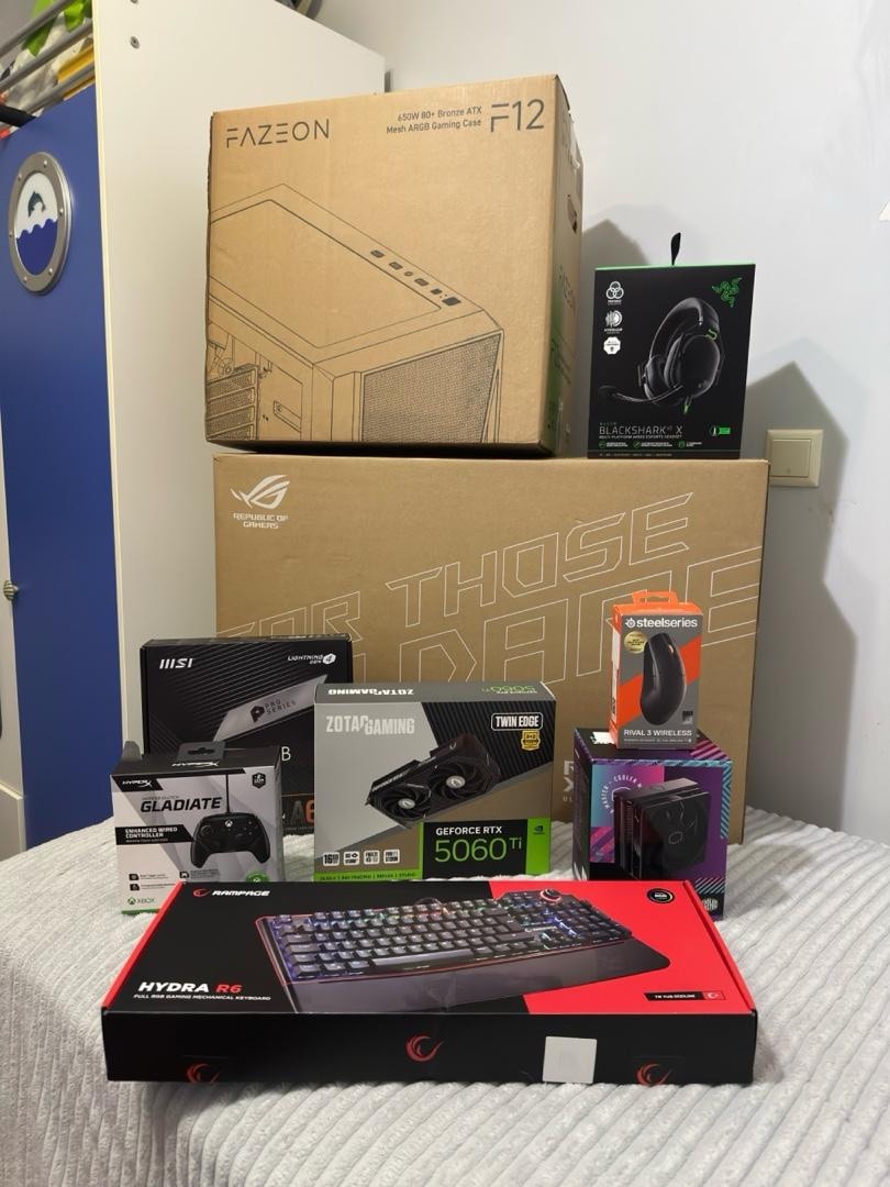 RTX 5060Ti 16 GB - Ryzen 5 7500F - 24 GB - 1 Sene Daha Garantili - 5