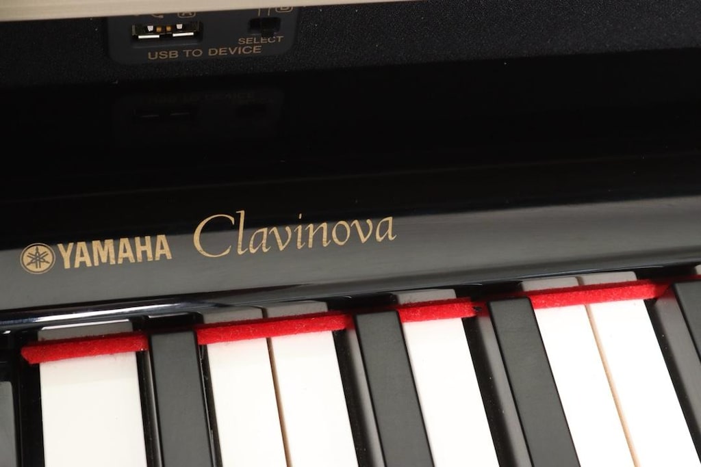 YAMAHA CLP 280 parlak lake sifir ayarinda agac tuslu dijital piyano - 6