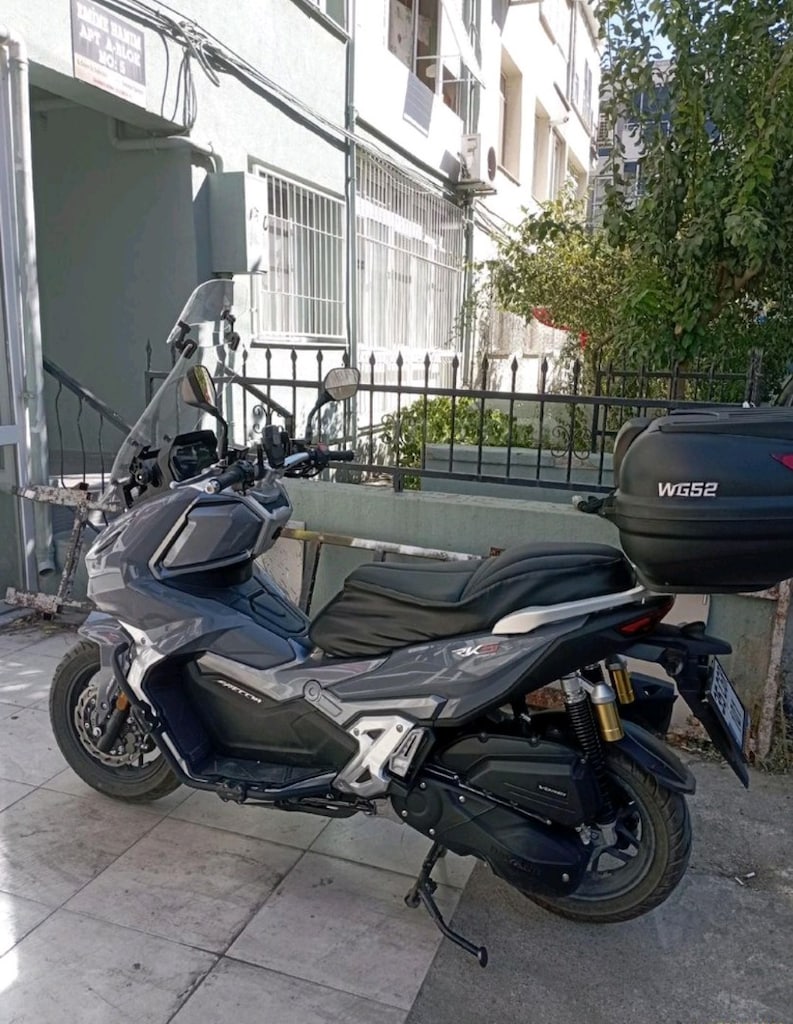 Memurdan temiz motorsiklet