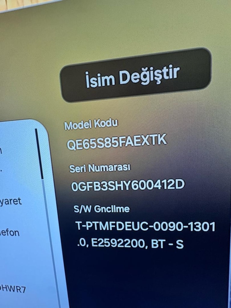Samsung 65” OLED S85F (QE65S85FAEXTK, 2025) - 3