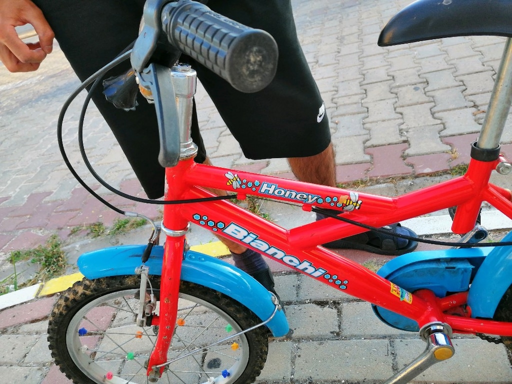 Bianchi honey 16 jant çocuk bisikleti - 4
