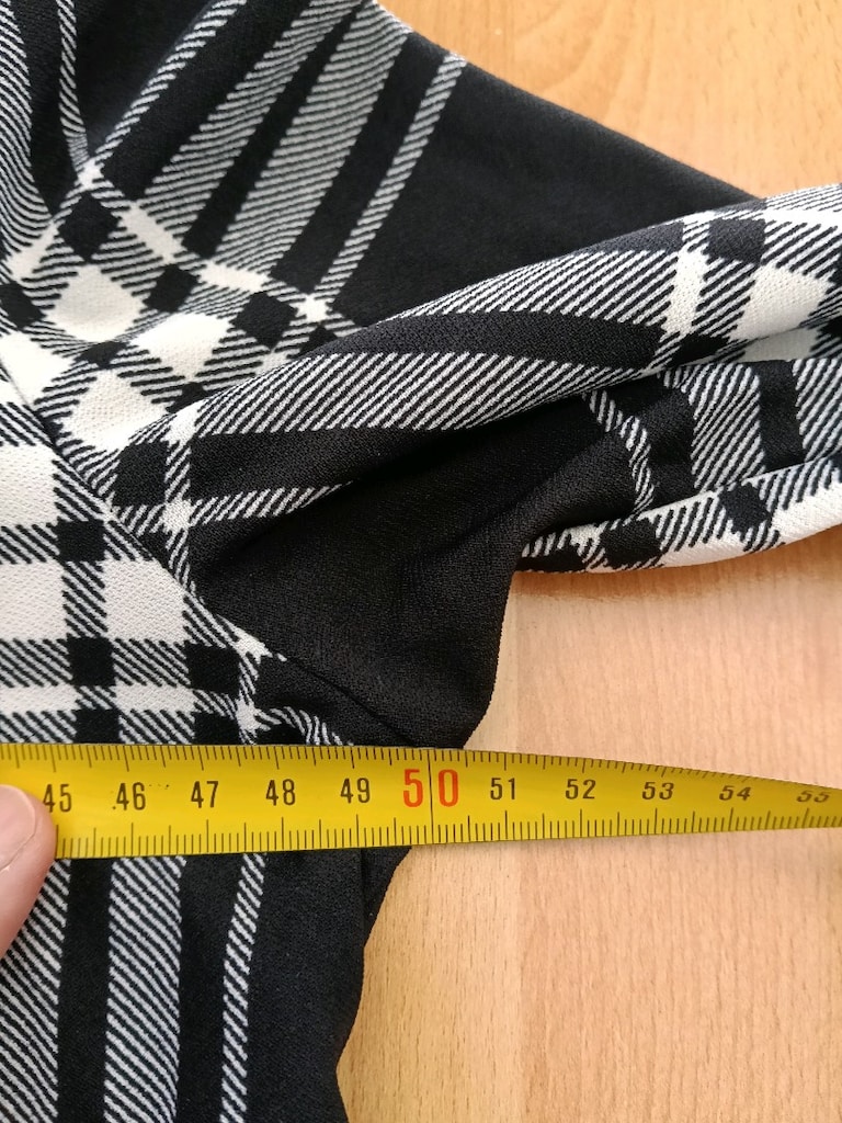 Mango Ekoseli Tunik elbise - 6
