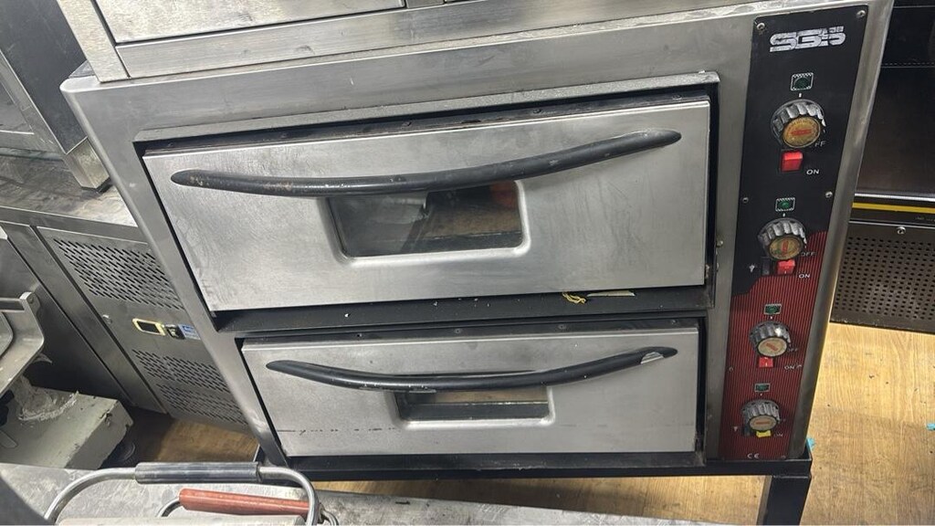 SGS Pizza Fırını elektrikli 2 katlı - 4