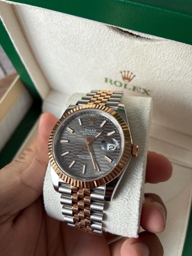 Rolex Datejust Two Tone Vsf Eta - 4