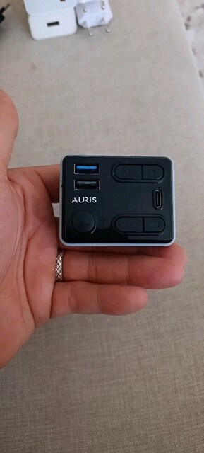 Auris M48 Bluetooth FM Transmitter&Araç Şarj Aleti(Type-C / Çift USB