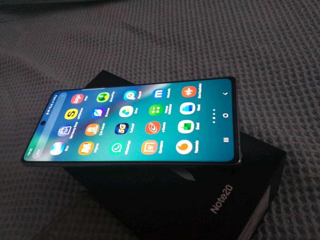 SIFIRDAN FARKSIZ YURTİÇİ 256GB 8RAM ORJİNAL SAMSUNG NOTE 20 - 5