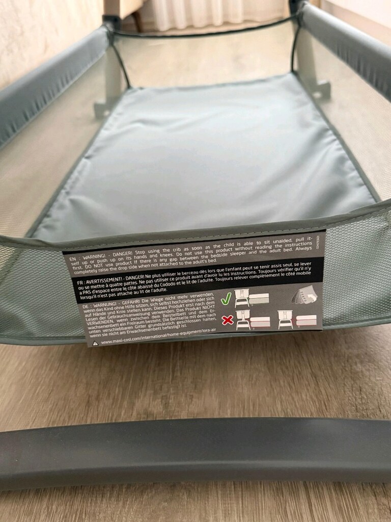 maxi cosi Lora Air sallanabilen anne yanı beşik - 7