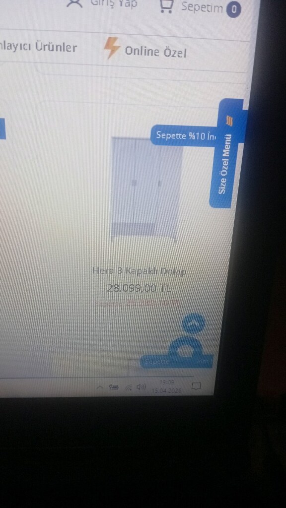 3 kapaklı genç odası dolapı - 3