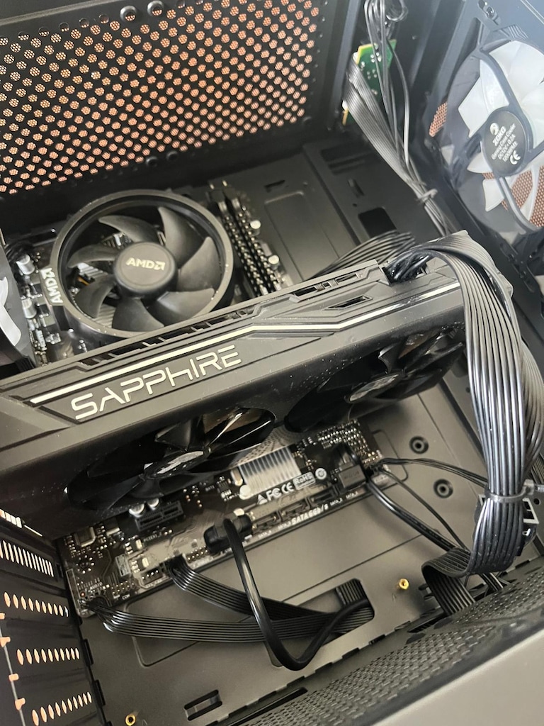 RYZEN 2600 / SAPPHİRE RX470 / 16gb RAM OYUNCU GAMİNG BİLGİSAYARI - 5