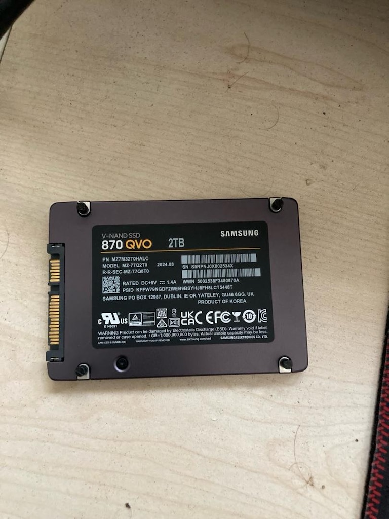 Samsung 870 evo 2 tb Sats ssd - 3