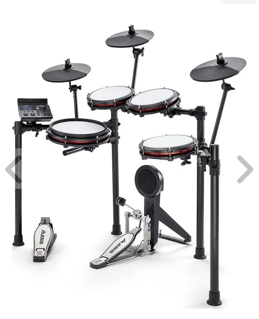 Alesis Nitro Max Elektronik Davul – Çok Az Kullanıldı, Tertemiz - 2